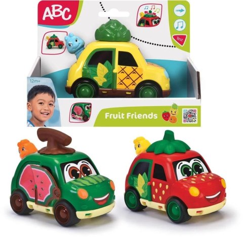 ABC Owocowy pojazd 12cm mix ABC Owocowy pojazd 12cm mix