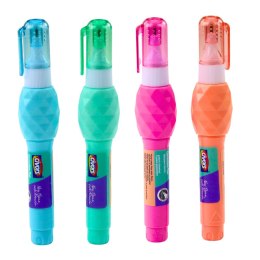 LEAN Korektor W Pisaku Biurowy Szkolny Końcówka 0.02mm 7ml Mix