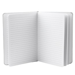 LEAN Notatnik Zeszyt Planner W Linie Liście Monstera Gumka A5 80 Kartek