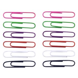 LEAN Zestaw Spinacze Biurowe Do Papieru Kolorowe 30mm 40szt.