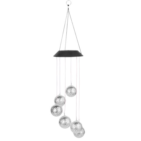 LEAN Lampki Solarne Ogrodowe LED Dzwonki Kule Marokańskie 70cm LEAN Lampki Solarne Ogrodowe LED Dzwonki Kule Marokańskie 70cm