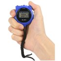 LEAN Stoper Cyfrowy LCD Elektroniczny Sportowy XL-011 Niebieski