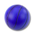 LEAN TOYS Piłka Do Koszykówki Piankowa Do Odbijania Kopania Zabawy 12cm