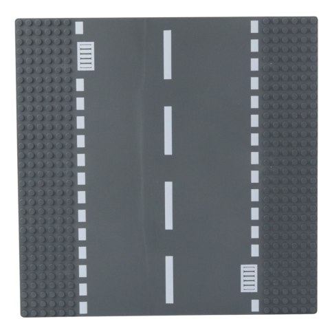 LEAN TOYS Płyta Plansza Konstrukcyjna Do Klocków Droga Z Kanalizacją 26x26 cm LEAN TOYS Płyta Plansza Konstrukcyjna Do Klocków Droga Z Kanalizacją 26x26 cm