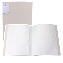 LEAN Teczka Z Koszulkami Album Ofertowy 30 Stron A4 Beżowa