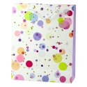 LEAN Torba Prezentowa Kropki Akwarelowe Pastelowe 32 × 26 × 10 cm