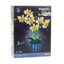 LEAN Toys Klocki Konstrukcyjne Orchidea Storczyk W Doniczce Żółta 766 el.
