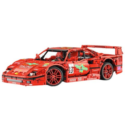 LEAN Toys Klocki Konstrukcyjne Samochód Sportowy Wyścigowy Czerwony 1:10 2688 el. LEAN Toys Klocki Konstrukcyjne Samochód Sportowy Wyścigowy Czerwony 1:10 2688 el.