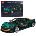 LEAN Toys Klocki Konstrukcyjne Samochód Sportowy Zielony 1:8 P1 3268el