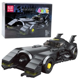 LEAN Toys Klocki Konstrukcyjne Samochód Wyścigowy Superbohatera Czarny 409 el.