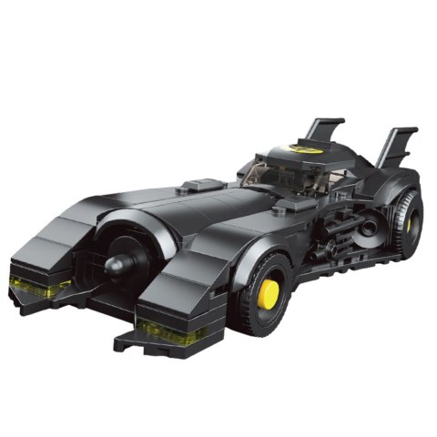 LEAN Toys Klocki Konstrukcyjne Samochód Wyścigowy Superbohatera Czarny 409 el. LEAN Toys Klocki Konstrukcyjne Samochód Wyścigowy Superbohatera Czarny 409 el.