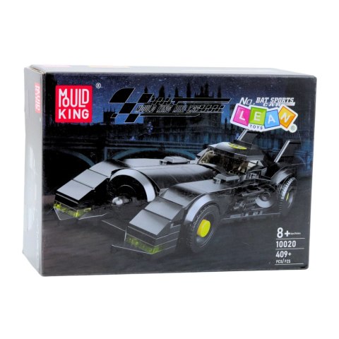 LEAN Toys Klocki Konstrukcyjne Samochód Wyścigowy Superbohatera Czarny 409 el. LEAN Toys Klocki Konstrukcyjne Samochód Wyścigowy Superbohatera Czarny 409 el.