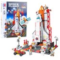 LEAN Toys Klocki Konstrukcyjne Statek Kosmiczny Rakieta Stacja 512 el.