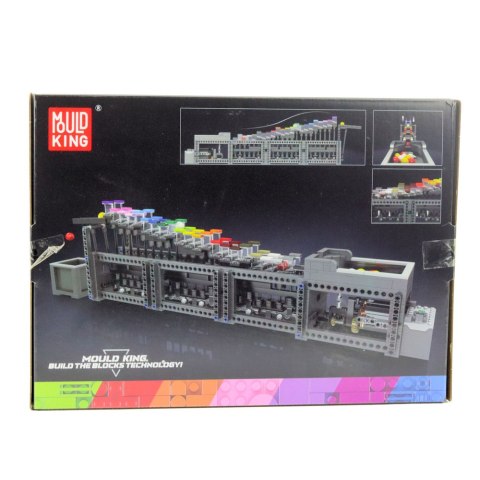 LEAN Toys Klocki Konstrukcyjne Tor Na Kulki Z Silnikiem Elektrycznym 1038 el. LEAN Toys Klocki Konstrukcyjne Tor Na Kulki Z Silnikiem Elektrycznym 1038 el.