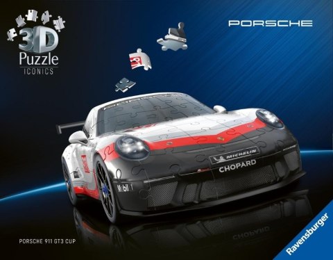 Puzzle 3D Iconics Porsche 911 GT3 Cup 108el Puzzle 3D Iconics Porsche 911 GT3 Cup 108el