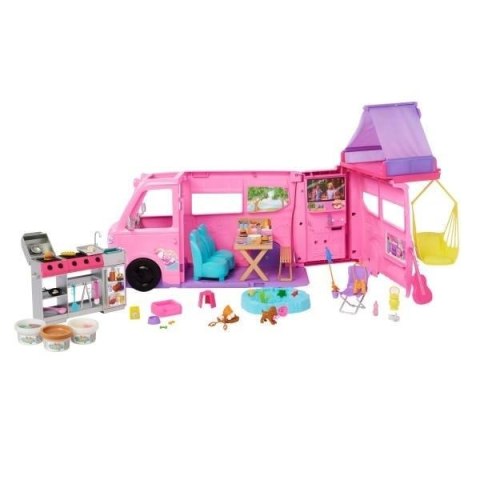 Barbie Dreamcamper Kamper Marzeń Pojazd 2w1 Barbie Dreamcamper Kamper Marzeń Pojazd 2w1