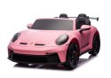 LEAN CARS Auto Na Akumulator DK-P911 Porsche GT3 Różowy