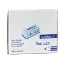 LEAN Gumka Do Mazania Biała Szkolna Biurowa WB-526A -20 6cm