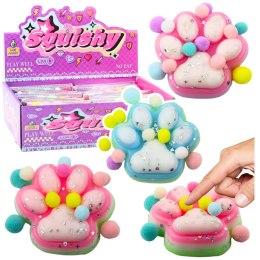 LEAN TOYS Gniotek Kocia Łapka Zabawka Antystresowa Sensoryczna Squishy MIX