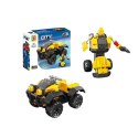 LEAN TOYS Klocki Konstrukcyjne 2w1 Pojazd Robot Mini Zestaw 42-65 el. Mix