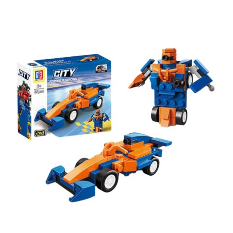 LEAN TOYS Klocki Konstrukcyjne 2w1 Pojazd Robot Mini Zestaw 42-65 el. Mix LEAN TOYS Klocki Konstrukcyjne 2w1 Pojazd Robot Mini Zestaw 42-65 el. Mix