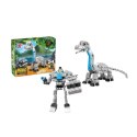 LEAN TOYS Klocki Konstrukcyjne Dinozaur Robot 2w1 50-70 el. Mix