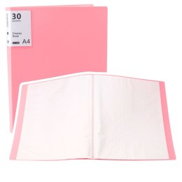 LEAN Teczka Z Koszulkami Album Ofertowy 30 Stron A4 Różowa