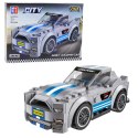 LEAN Toys Klocki Konstrukcyjne 2w1 Auto Robot Napęd Pull-Back 194-216 el. Mix