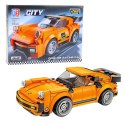 LEAN Toys Klocki Konstrukcyjne 2w1 Auto Robot Napęd Pull-Back 194-216 el. Mix