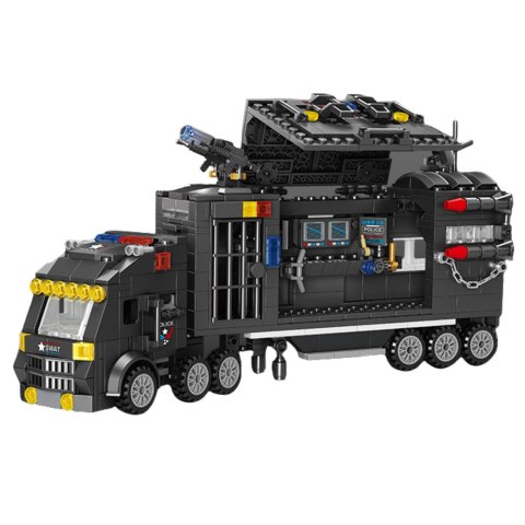LEAN Toys Klocki Konstrukcyjne 8w1 Pojazd SWAT Policja Robot 826 el. LEAN Toys Klocki Konstrukcyjne 8w1 Pojazd SWAT Policja Robot 826 el.