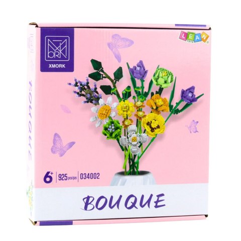 LEAN Toys Klocki Konstrukcyjne Dekoracyjny Bukiet Kwiaty Kolorowe 925 el. LEAN Toys Klocki Konstrukcyjne Dekoracyjny Bukiet Kwiaty Kolorowe 925 el.