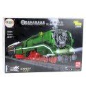 LEAN Toys Klocki Konstrukcyjne Lokomotywa Parowa Zdalnie Sterowana RC 2348 el.