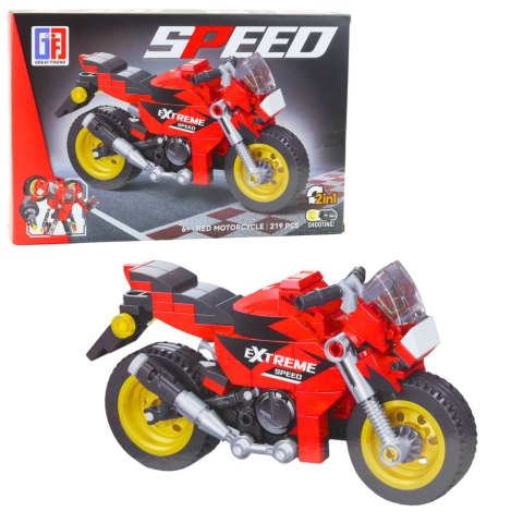 LEAN Toys Klocki Konstrukcyjne Motor Motocykl Robot 2w1 217-222 el. Mix LEAN Toys Klocki Konstrukcyjne Motor Motocykl Robot 2w1 217-222 el. Mix