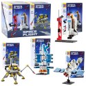 LEAN Toys Klocki Konstrukcyjne Statki Kosmiczne Kosmos 87-120 el. Mix