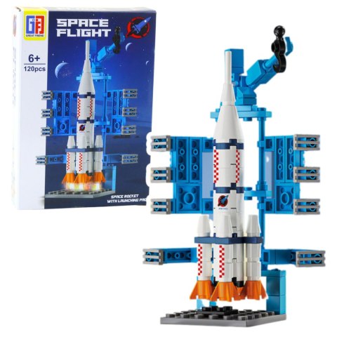 LEAN Toys Klocki Konstrukcyjne Statki Kosmiczne Kosmos 87-120 el. Mix LEAN Toys Klocki Konstrukcyjne Statki Kosmiczne Kosmos 87-120 el. Mix