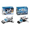 LEAN Toys Klocki Konstrukcyjne Zestaw Kosmiczny Rakiety Anteny Roboty 2w1 44-54 el.