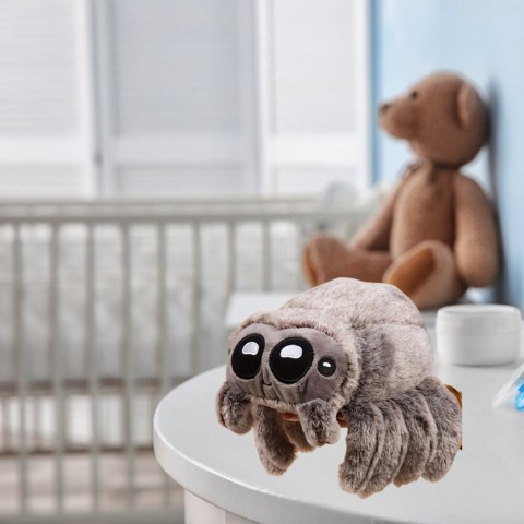 LEAN Toys Pluszowy Pająk Pluszak Maskotka Przytulanka Szary 18cm LEAN Toys Pluszowy Pająk Pluszak Maskotka Przytulanka Szary 18cm