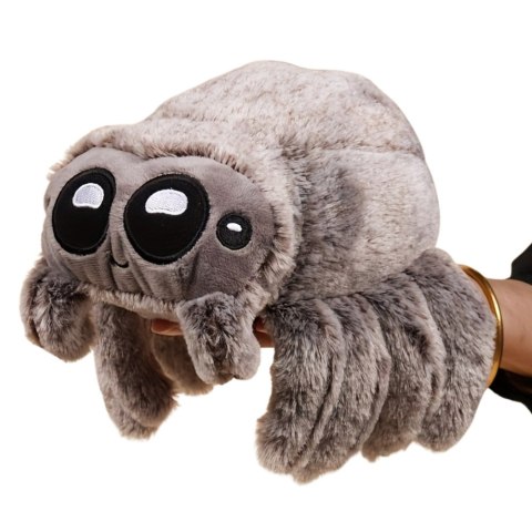 LEAN Toys Pluszowy Pająk Pluszak Maskotka Przytulanka Szary 18cm LEAN Toys Pluszowy Pająk Pluszak Maskotka Przytulanka Szary 18cm