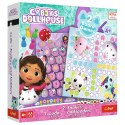 Trefl Gry Gra 2w1 Chińczyk - Węże i drabiny Gabbys Dollhouse 02590