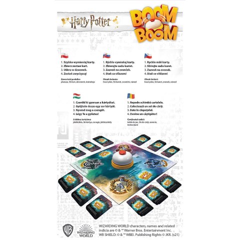 Trefl Gry Gra Boom Boom Harry Potter Trefl 02199 Trefl Gry Gra Boom Boom Harry Potter Trefl 02199