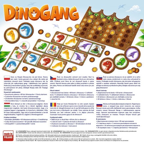 Trefl Gry Gra Dinogang Trefl 02080 Trefl Gry Gra Dinogang Trefl 02080