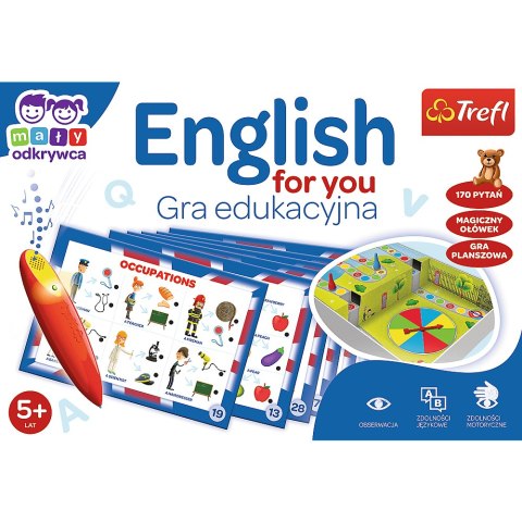 Trefl Gry Gra Edukacyjna English for you Magiczny ołówek Trefl 02113 Trefl Gry Gra Edukacyjna English for you Magiczny ołówek Trefl 02113