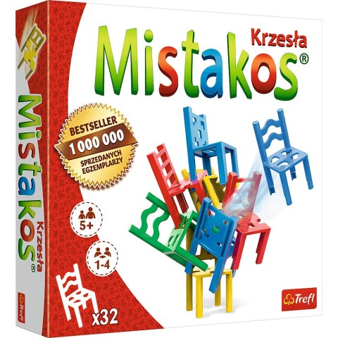 Trefl Gry Gra MISTAKOS KRZESŁA 4 OSOBOWE TREFL 02074