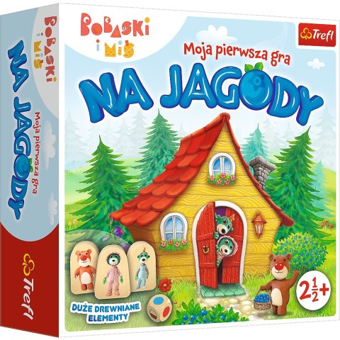 Trefl Gry Gra Na jagody, Bobaski i Miś Trefl 02063 Trefl Gry Gra Na jagody, Bobaski i Miś Trefl 02063