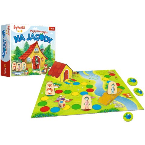 Trefl Gry Gra Na jagody, Bobaski i Miś Trefl 02063 Trefl Gry Gra Na jagody, Bobaski i Miś Trefl 02063