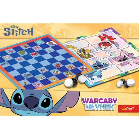 Trefl Gry Gra Warcaby i Młynek Lilo and Stitch Trefl 02799 Trefl Gry Gra Warcaby i Młynek Lilo and Stitch Trefl 02799