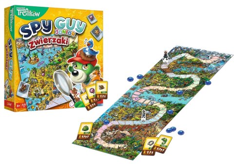 Trefl Gry Gra rodzinna Spy Guy Junior Zwierzaki Trefl 02595 Trefl Gry Gra rodzinna Spy Guy Junior Zwierzaki Trefl 02595