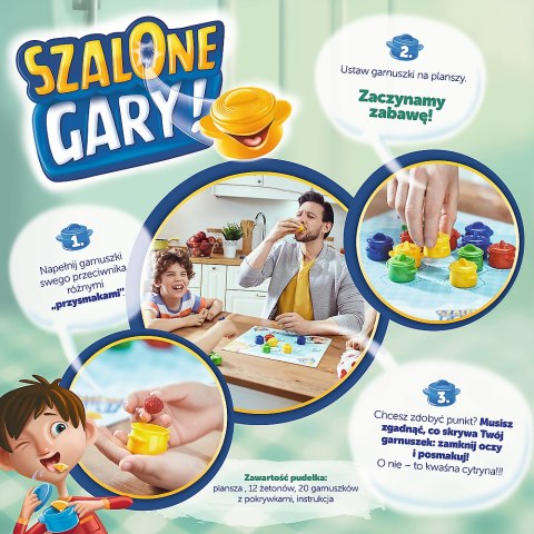 Trefl Gry Gra rodzinna Szalone Gary Trefl 01767 Trefl Gry Gra rodzinna Szalone Gary Trefl 01767