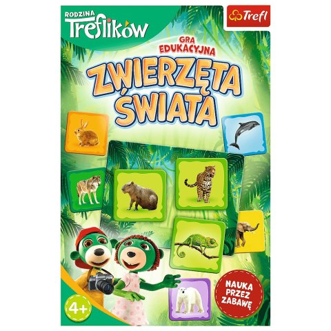Trefl Gry Zwierzęta świata - Rodzina Treflików 02337 Trefl Gry Zwierzęta świata - Rodzina Treflików 02337