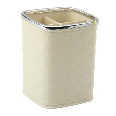 LEAN Organizer Pojemnik Na Pędzle Cztery Przegrody Biały 12 x 9,5cm LEAN Organizer Pojemnik Na Pędzle Cztery Przegrody Biały 12 x 9,5cm